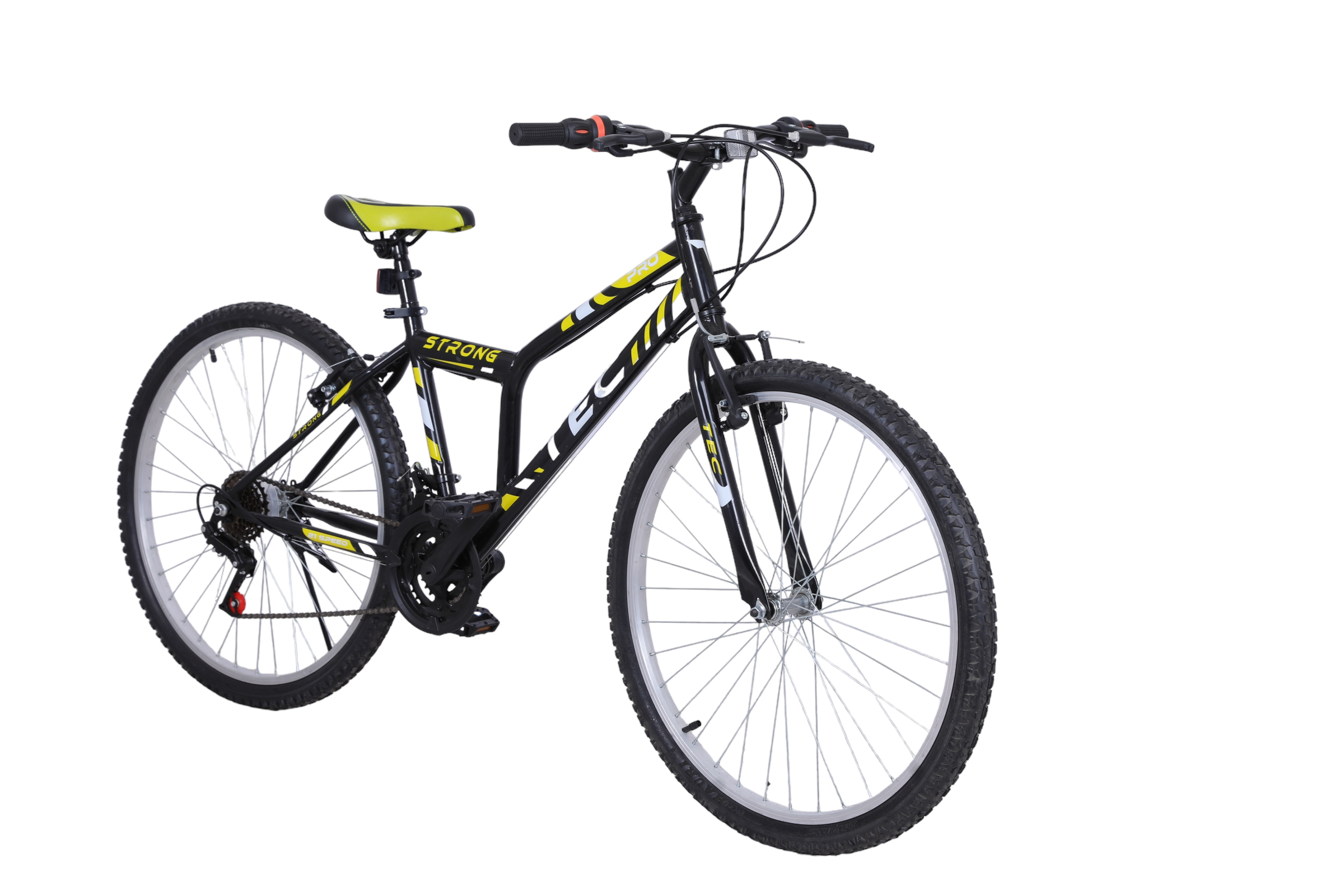 Bisiklet Strong 26" Jant 21 Vites Erkek Dağ Bisikleti Siyah - Sarı